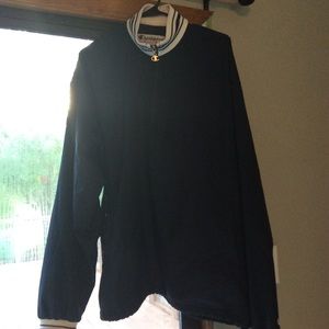 Vintage Champion dark blue quarter zip